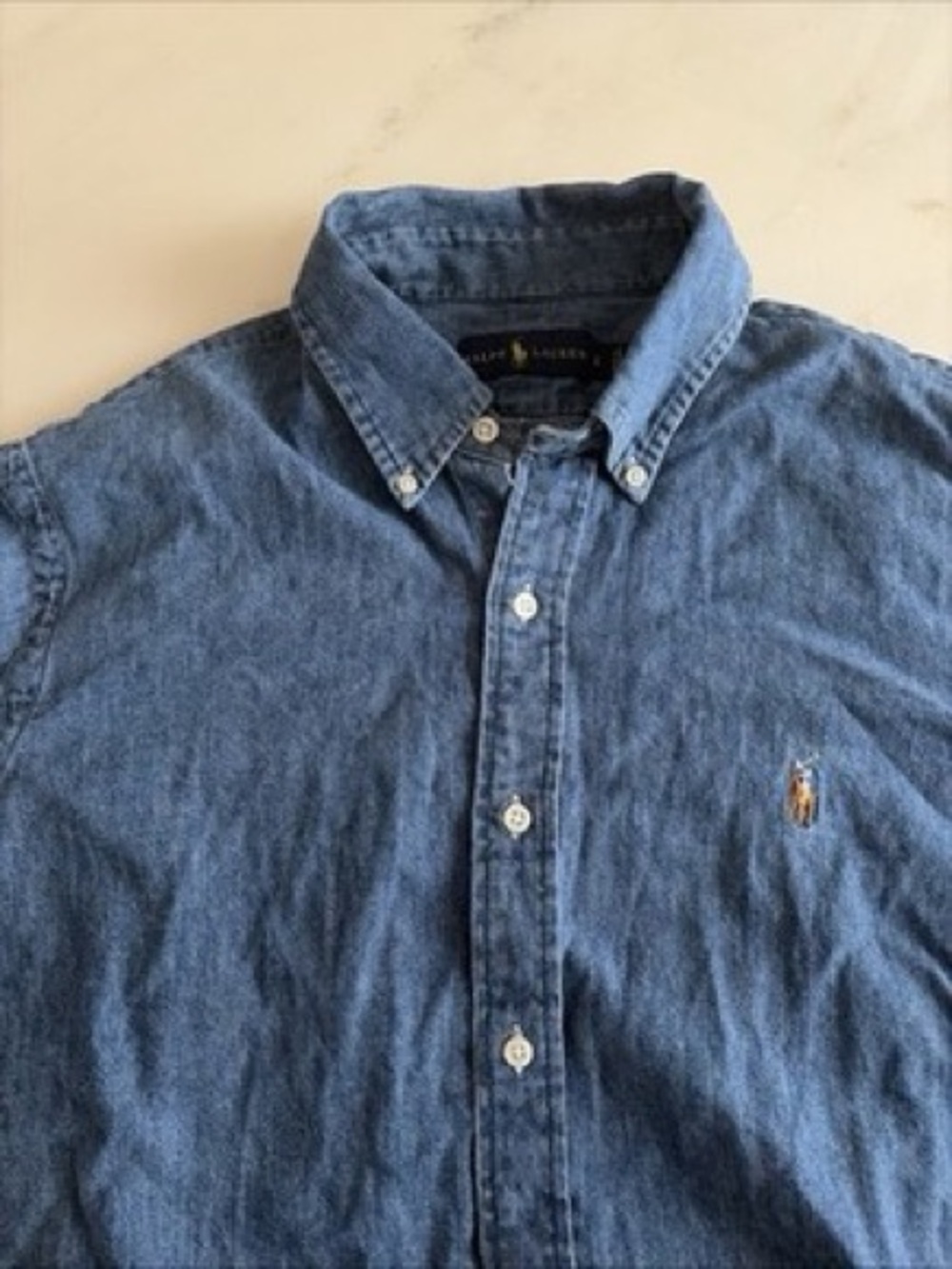 Denim Ralph Lauren button down - Picture 2 of 5